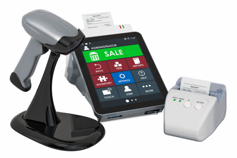 Complete POS terminal equipment